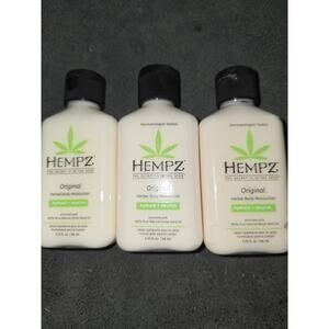 Supre Hempz Herbal Moisturizer Travel Size 2.25fl Original box 1